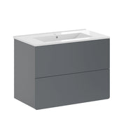 Vicco Set mobili bagno Grigio 2 parti