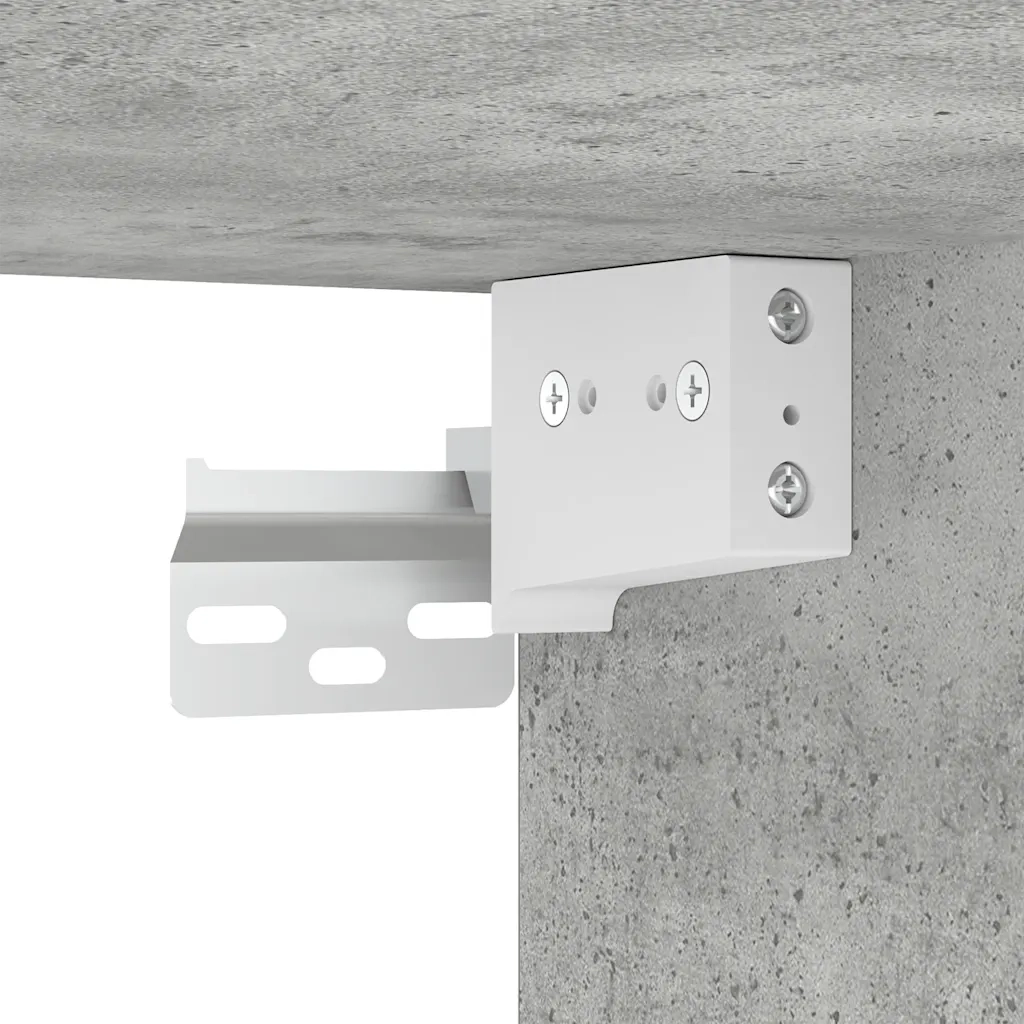 Armadio Grigio Cemento 70x32,5x35 cm in Legno Multistrato CFW8226126