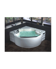 Vasca da Bagno Due Posti Idromassaggio 180x180cm Ozono Full Sicorage Oblo