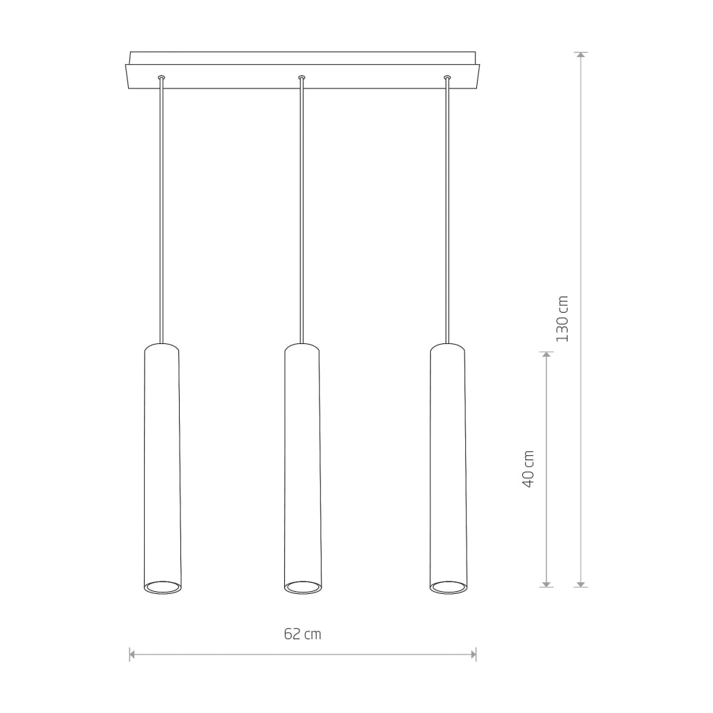 Lampadario Nowodvorski Eye 7863 3xGU10 ottone nero