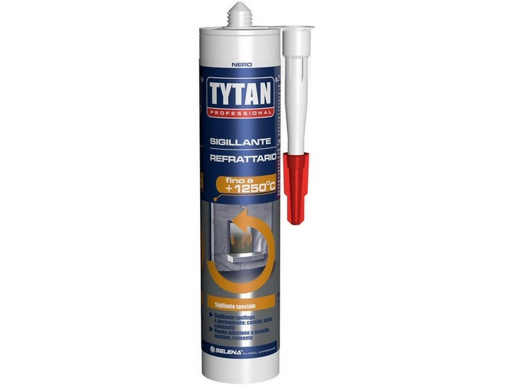 1pz sigillante refrattario  ml. 300 - nero cod:ferx.vit38586