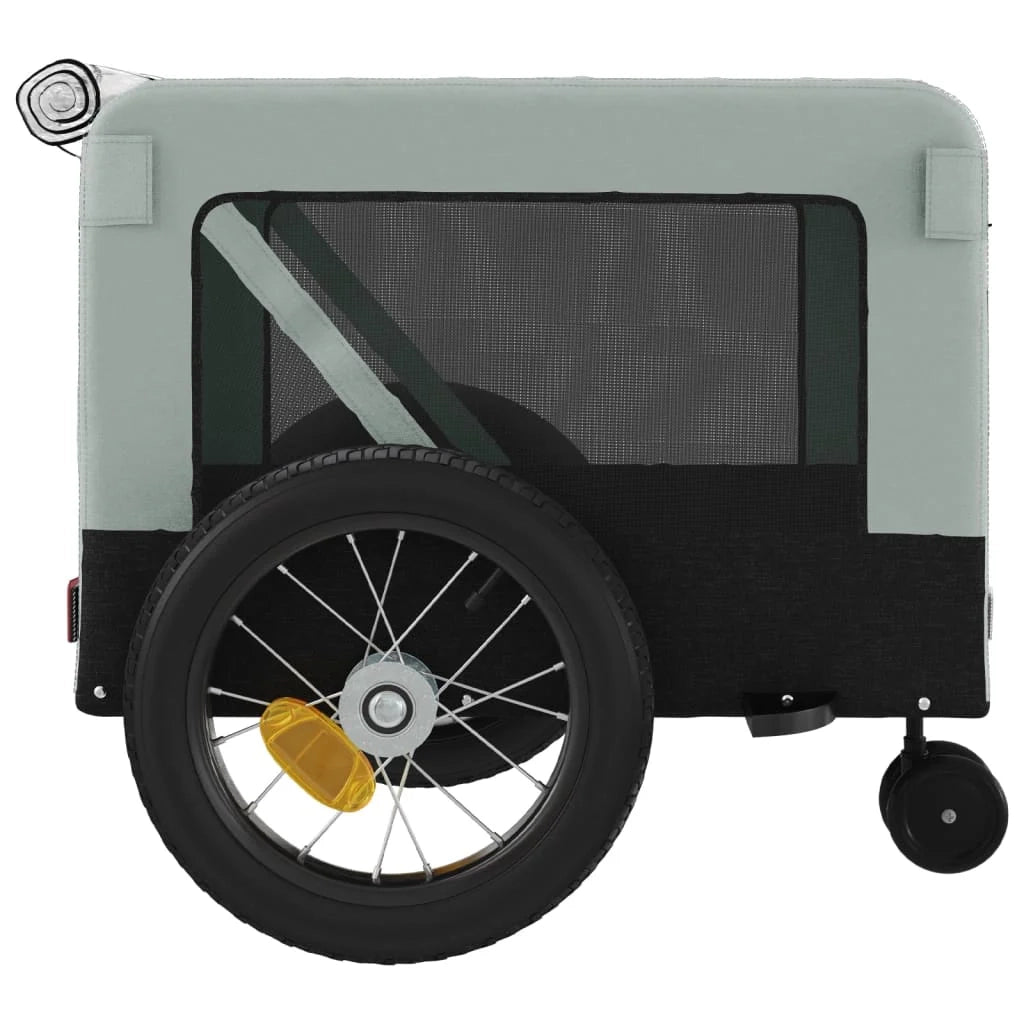 Rimorchio/carrello per animali domestici grigio 02_0044272