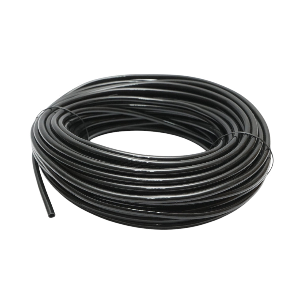 Kit completo per irrigazione a goccia con tubo da 25 m, timer, ugelli, connettori e aste di fissaggio (100 pezzi)