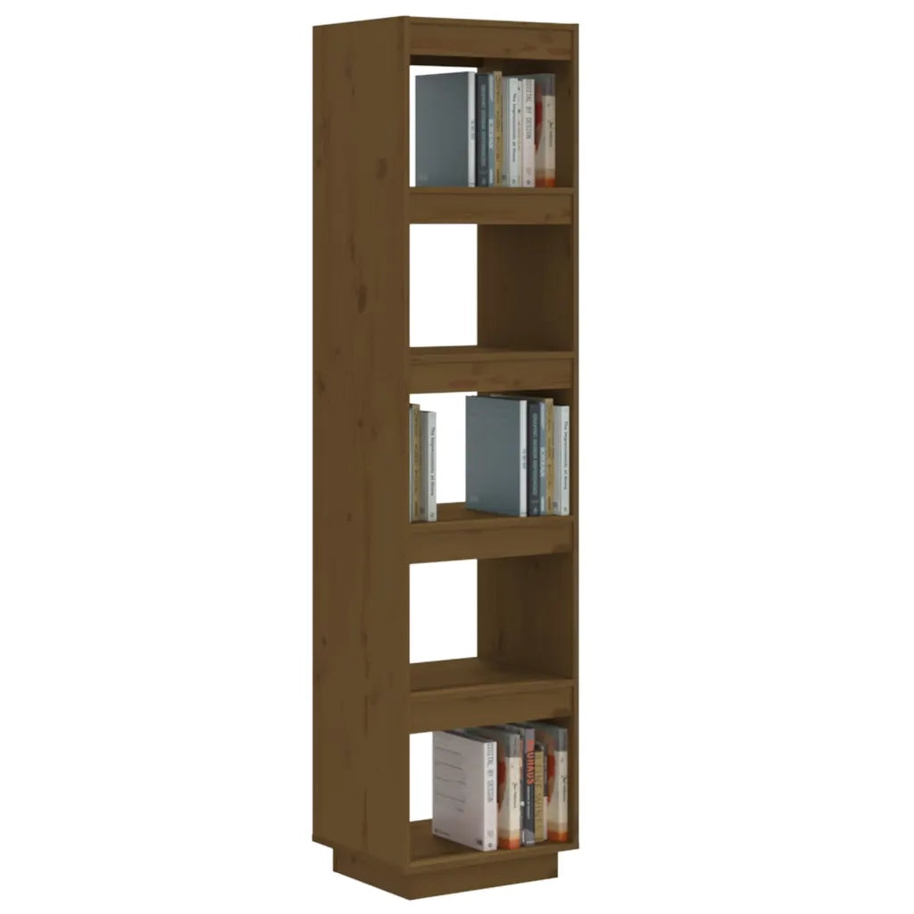 Libreria/Divisorio Miele 40x35x167 cm in Legno Massello di Pino
