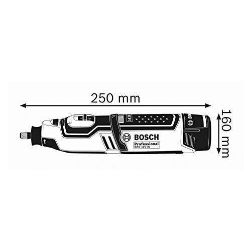Bosch 0 601 9C5 000 GRO 12V-35 Professional Utensile Multifunzionale Velocita' Regolabile 5000-35000 OPM Luce Integrata colore Nero Blu