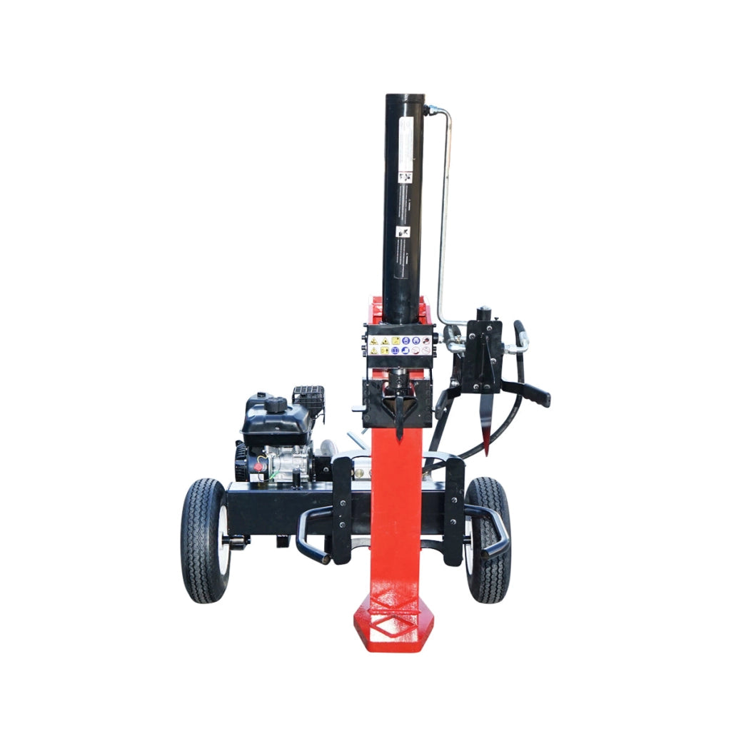 Spaccalegna verticale con motore a benzina da 208 cc, potenza di spacco 22 t, tronco 610x400 mm Breckner Germany