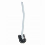 Trade Shop - Scopino Spazzola Per Pulizia Wc Bagno In Plastica Manico Lungo Curvo 42 Cm 87621 -