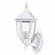 APPLIQUE DA ESTERNO LANTERNA BIANCA PARETE E27 MAX 60W CLASSICA GIARDINO IP44 A2