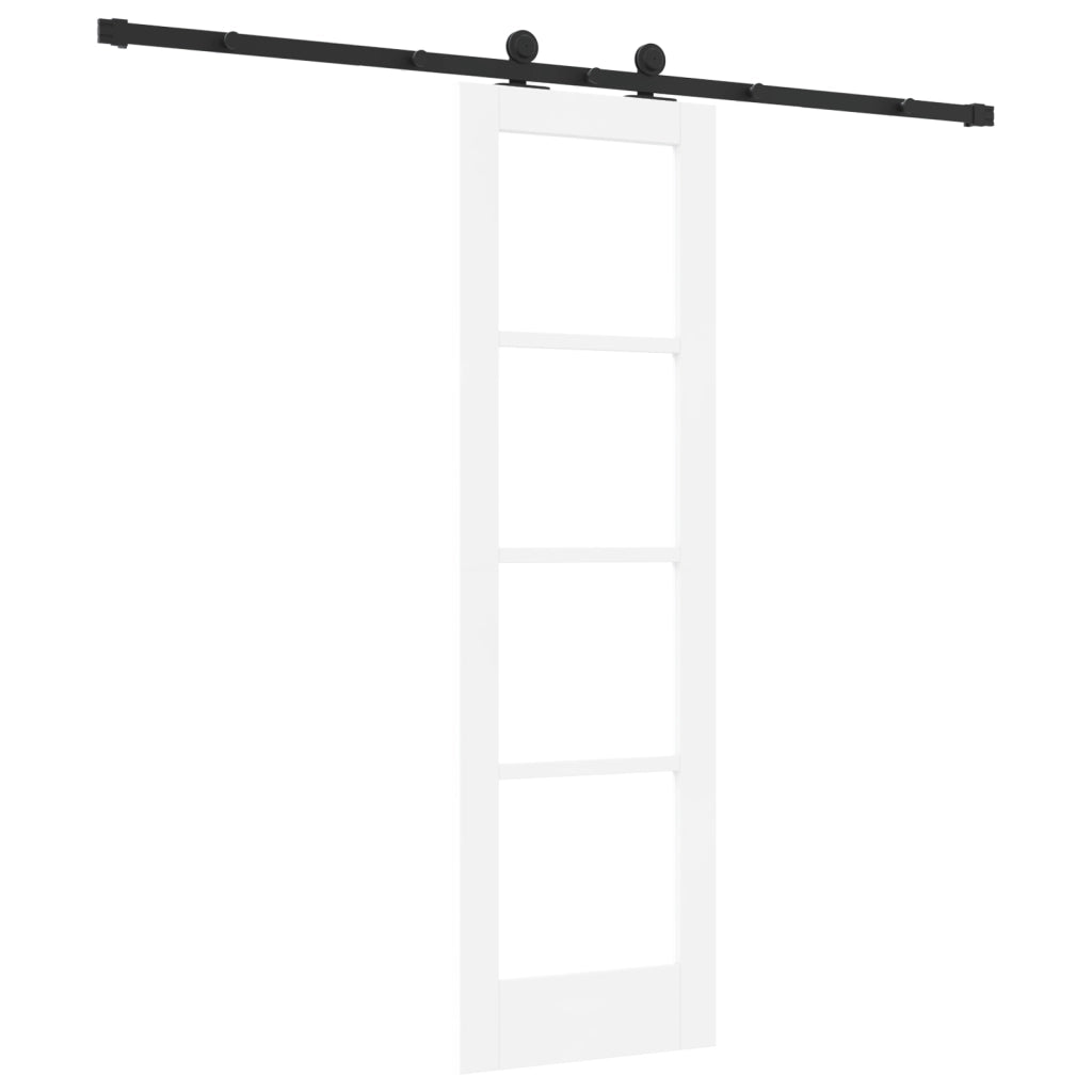 Porta Scorrevole  con Kit Hardware "ORKDAL" Bianca 61x198.5 cm