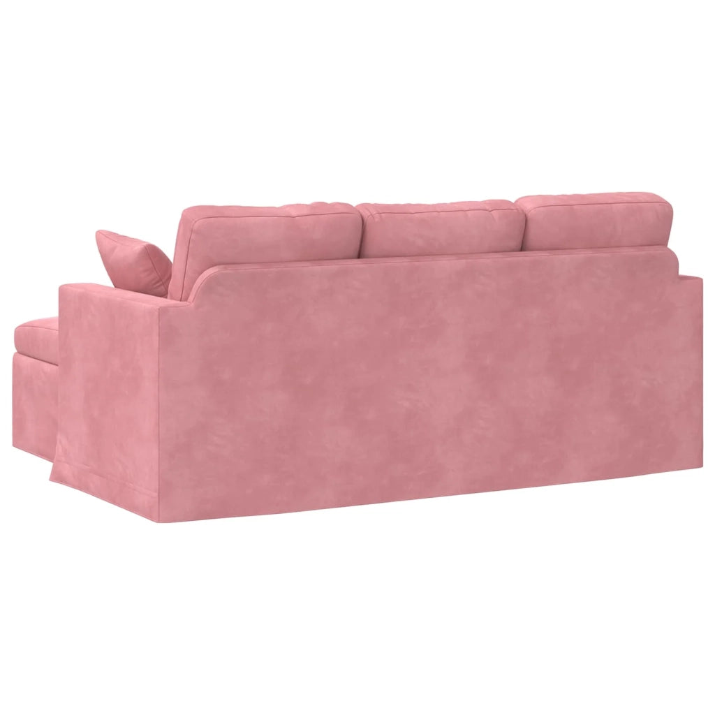 Divano Rosa 178 x 134 x 80 cm Velluto 42024453
