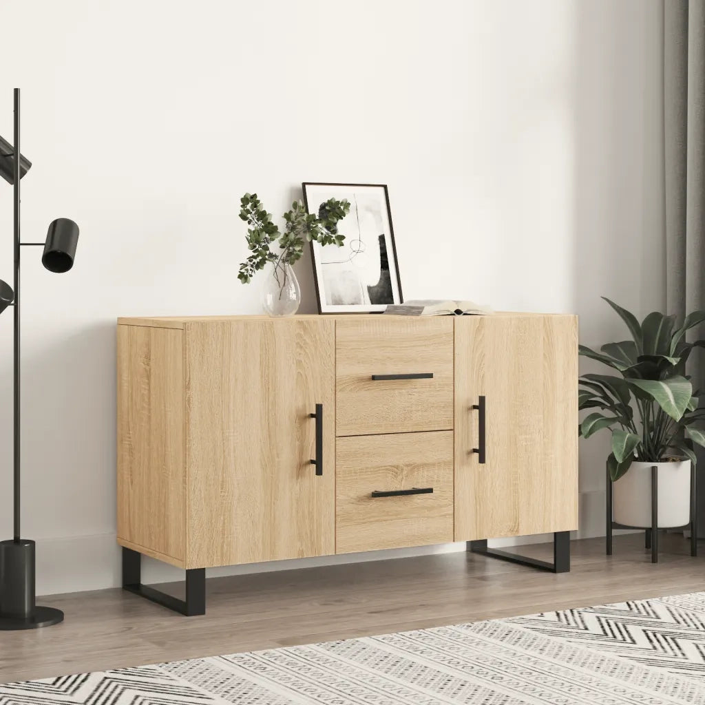 Credenza Rovere Sonoma 100x36x60 cm in Legno Multistrato 828199