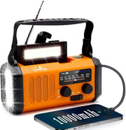 Radio di Emergenza - Radiorecezione Portatile - Lampada da Tasca - Radio di Emergenza - Radio Opwindabile 

Specifica tecnica: 
- Frequenze di ricezione: 
- Potenza di trasmissione: 
- Durata della batteria: 
- Dimensioni: 
- Peso: