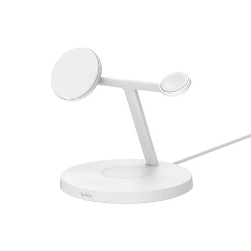 Belkin BOOST CHARGE PRO Qi2 3in1 staz.ric.mag. 15W bi. WIZ032kqWH