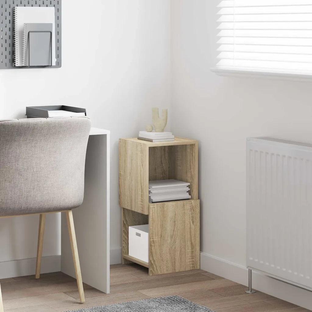 Mobile angolare Rovere Sonoma 30,5x30x65cm Legno multistrato