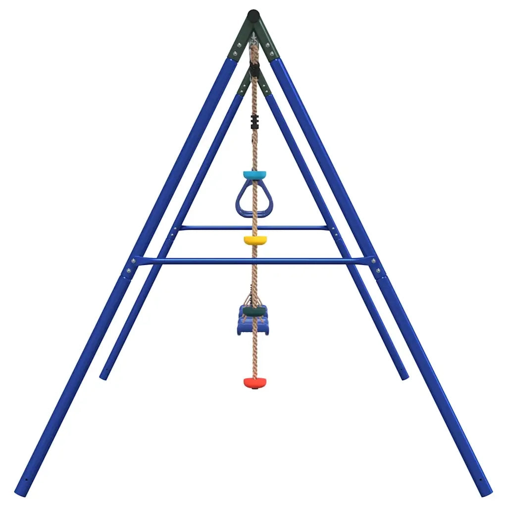 Set Gioco da Esterno con Altalene Trapezio e Altalena a Disco 3283612