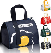 Tas per pranzo termica, tas per il pranzo, tas per il picnic, tas per il pranzo isolato, tas per il pranzo per uomo e donna, tas per il pranzo portatile, tas per il picnic impermeabile, con rivestimento in pellicola per ufficio e scuola