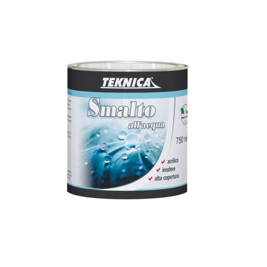 Smalto all'acqua HACCP bianco opaco o lucido acrilico per interni esterni BIANCO OPACO