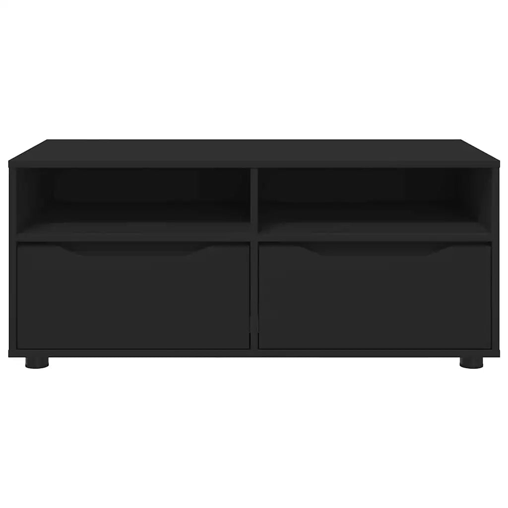 Mobile TV con cassetto Nero 100 x 48 x 43 cm Legno multistrato 888928