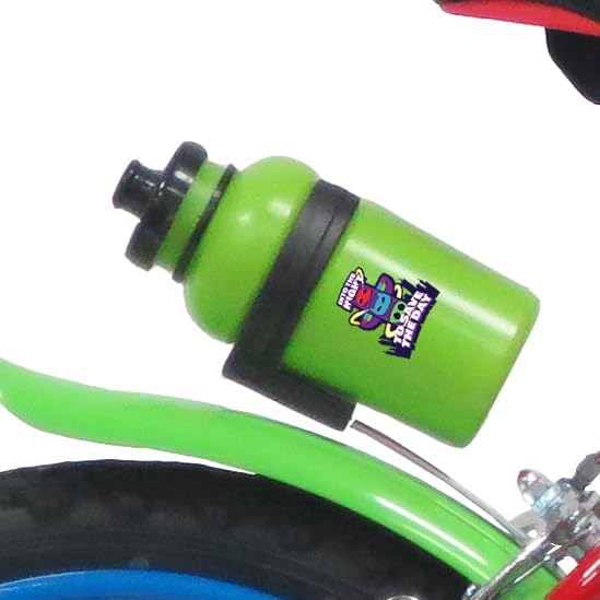 PJ MASKS 16'' POWER UP bicicletta per bambini, bici bambino, adatta a bambini tra i 5 e i 7 anni, per altezza tra 105 e 