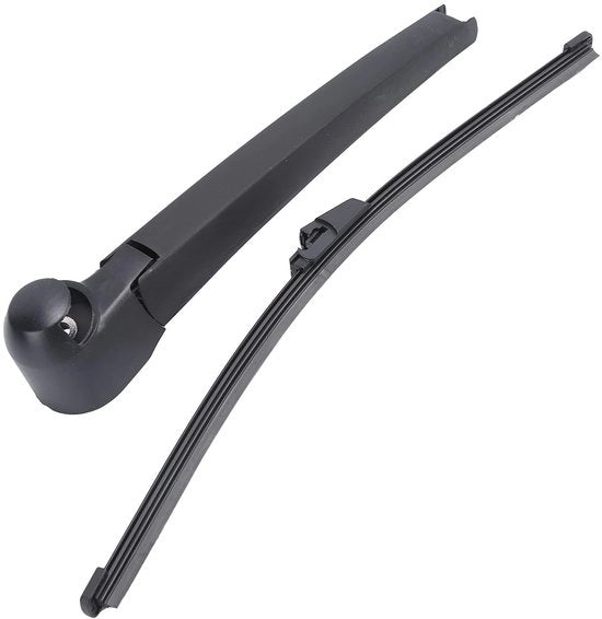 Riduttore di parabrezza posteriore per Seat Altea XL/Altea 4/Freetrack 2004-2015 - Lame snellite precise - Trattamento grafite - Cinghie in acciaio doppie - Qualità originale di fabbrica - Riduttore di parabrezza posteriore