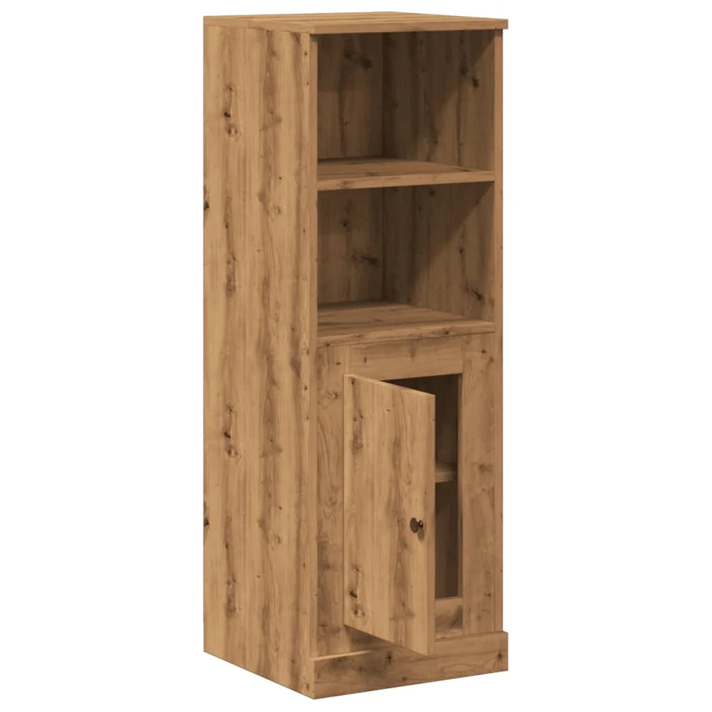 Buffet credenza cassettiera mobiletto mobile contenitore organizer cucina soggiorno salotto alto fatto a mano 36 x 35,5 x 103,5 cm legno ingegnerizzato marrone 02_0033162
