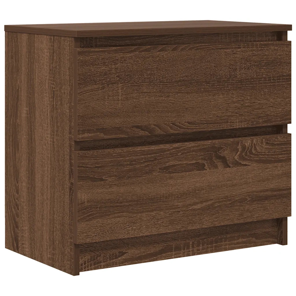 Mobile TV Rovere Marrone 60x35x54 cm in Legno Multistrato 861784