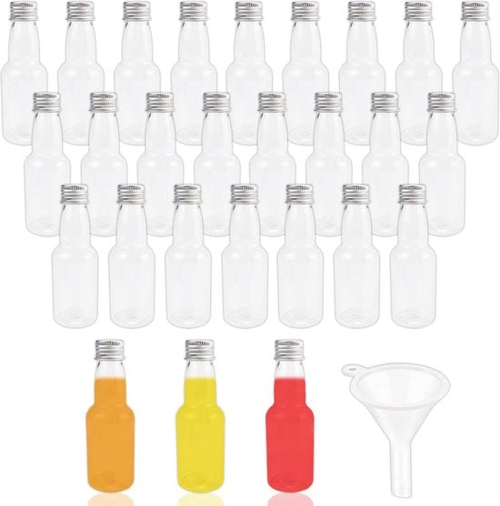 24 piccoli bicchieri da cocktail + canne fumano, bicchieri da likeur mini da 60 ml, bicchieri piccoli trasparenti da riempire per matrimoni, feste, arte
