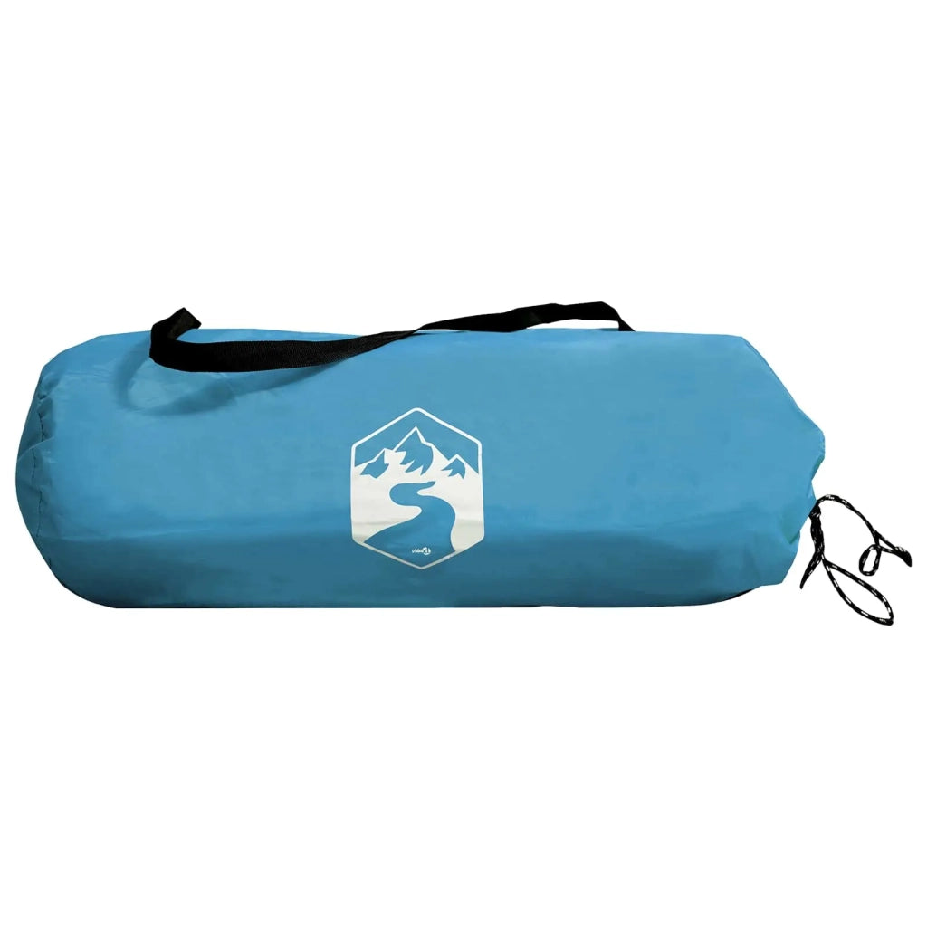 Tenda da campeggio con tetto Blu 2 persone Poliestere e Acciaio 42028643