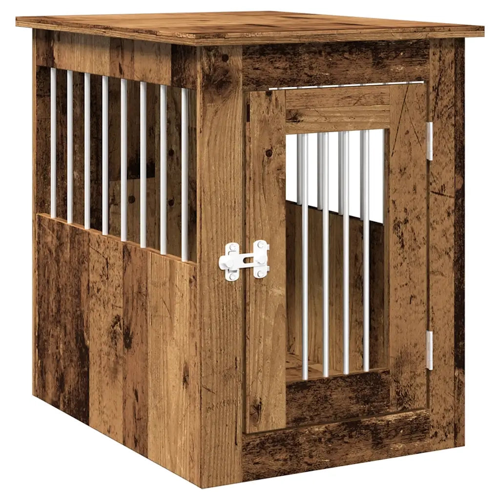 Gabbia Cani da Arredamento Legno Antico Legno Multistrato CFW3705578