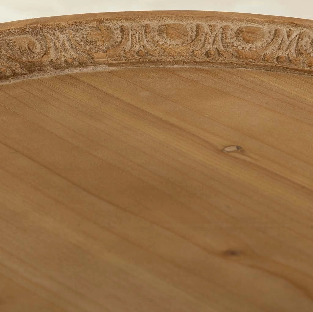 Tavolino in legno marrone 51x51x61h