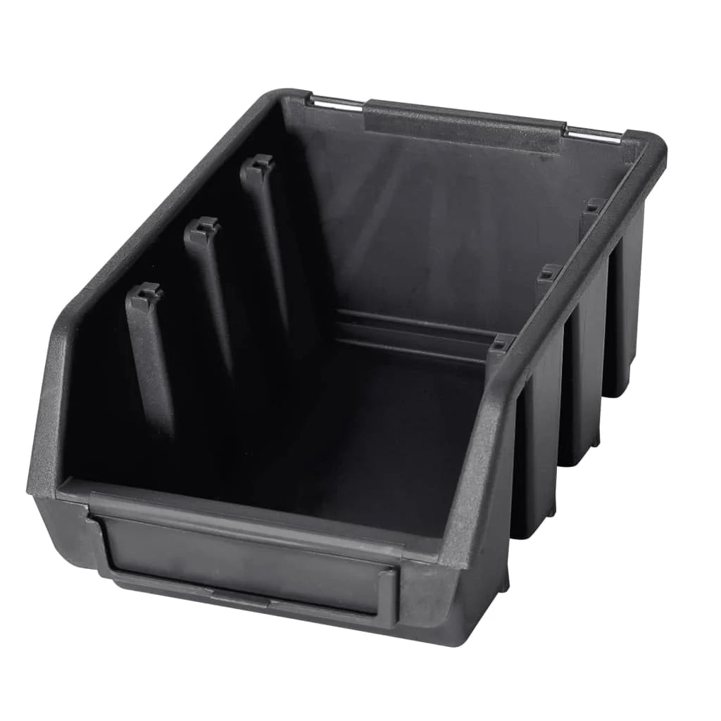 Kit contenitore portaoggetti e pannello da parete da 96 pezzi rosso e nero 02_0003855