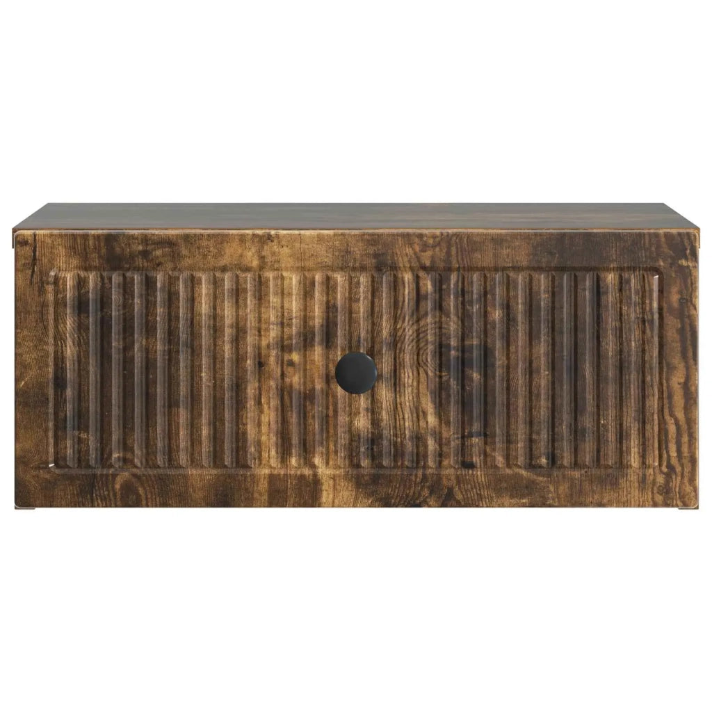 Armadio da Notte Rovere Fumo 49 x 34,5 x 20 cm 897945