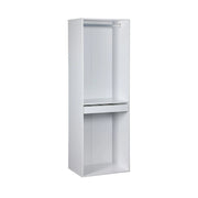 Modulo guardaroba con appendiabiti e portapantaloni, bianco