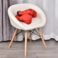 Punching Ball con Altezza Regolabile e Guanti Inclusi, Ф48x136-154cm, Rosso