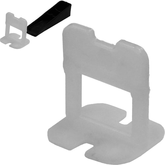 livellatore distanzistore maxi super solo tirante 2 mm bianco pz.250 cod:ferx.52