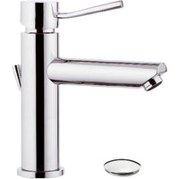 Miscelatore monocomando per lavabo design minimale con o senza scarico
