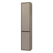 Colonna sospesa per il bagno collezione GOBI, colore marrone.