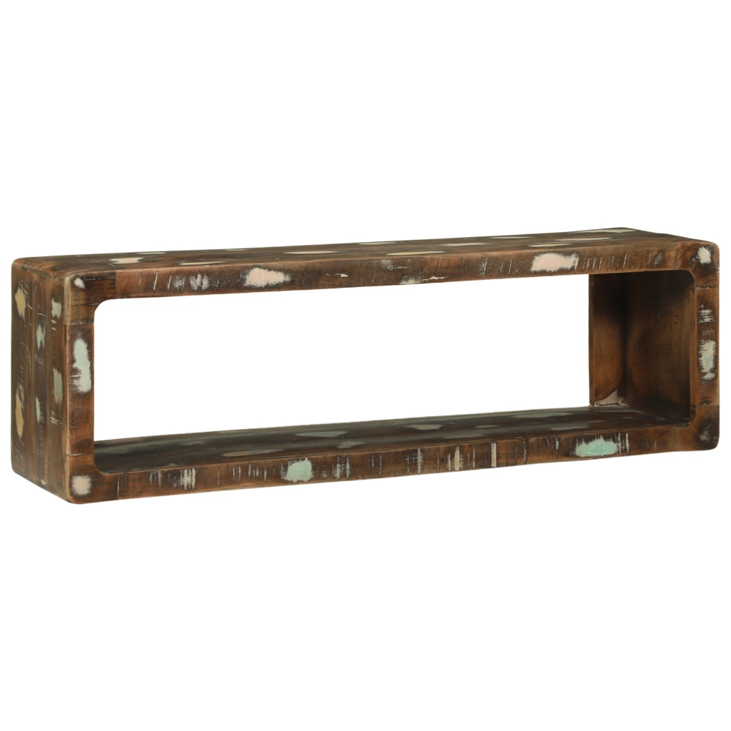 Set di Mobili TV in 3 Pezzi Multicolore Legno Massello Riciclato