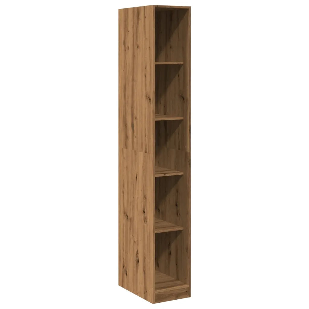 Armadio Rovere Artigianale 30x50x200 cm in Legno tecnico CFW1693359