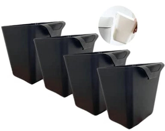 4 contenitori da bicchiere appesi per archiviazione - accessori per carrello multifunzionali