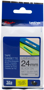 Brother TZE-M951 nastro per etichettatrice Nero su argento