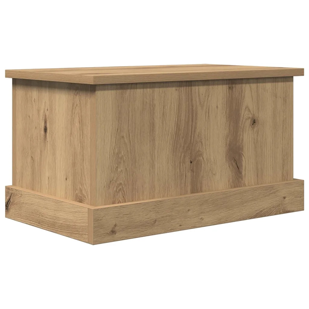 Scatola Portaoggetti Rovere Artigianale 30x50x28 cm Multistrato 857160