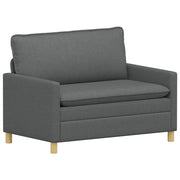 Divano | Divano da soggiorno | Sofa Grigio Scuro Tessuto
