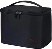 Borsa Insolata per Picnic, 7,5L Borsa Thermica Borsa Isolata per Uomo Donna Adulto, Borsa per Lavoro, Picnic, Spiaggia, Nero Moderno