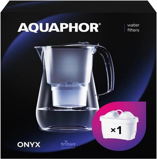 Filtro Acqua Onyx Nero - Riduzione Calcio e Cloro - 4,2 Litri