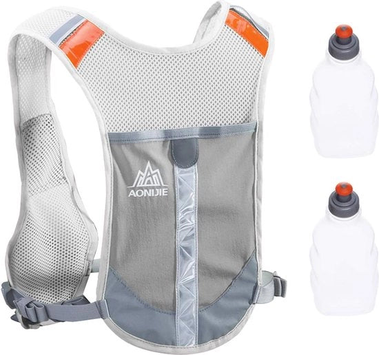 Vestone di Idratazione Riflettente per Corse in Bicicletta e Camminate - Unisex