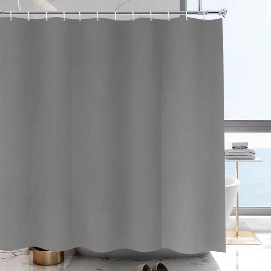 Douchegordijn acqua impermeabile - 1 pezzo - 200x220 cm - materiale polyester