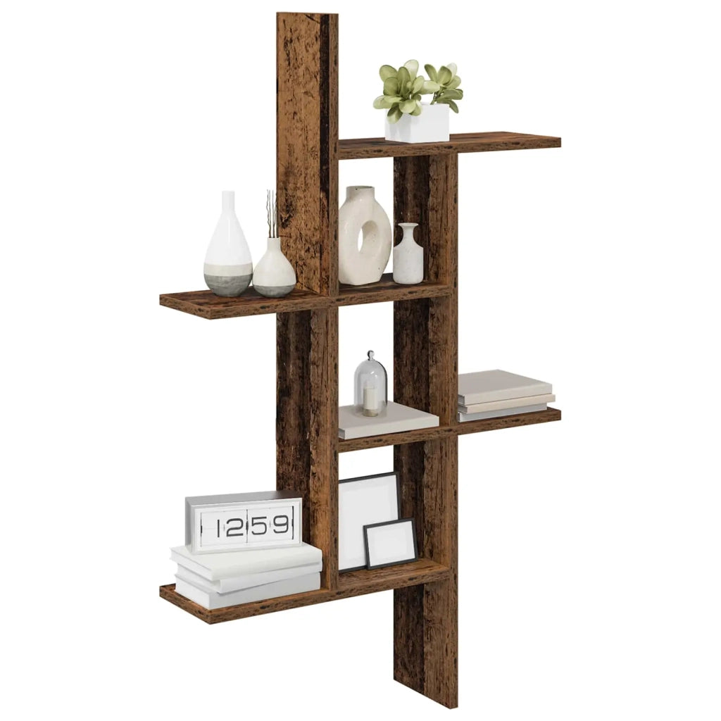 Scaffale da parete Legno antico 61 x 15 x 102 cm 8012194