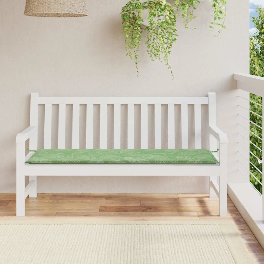Cuscino per Panca a Foglie 150x50x4 cm in Tessuto Oxford 361161