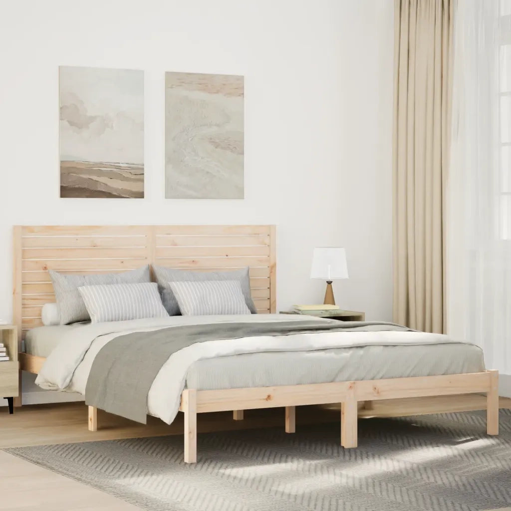 Giroletto Extra Lungo senza Materasso 140x220 cm Legno Massello